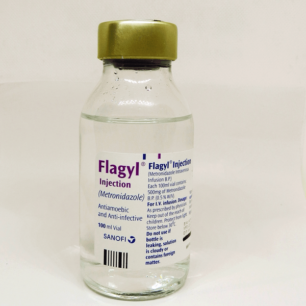 FLAGYL Metronidazole 5 mg/ml (500 mg / 100 ml) Solution for Infusion (I